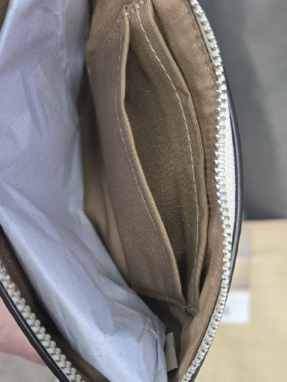 Coach Butterfly Print Wristlet - Picture 4 of 7